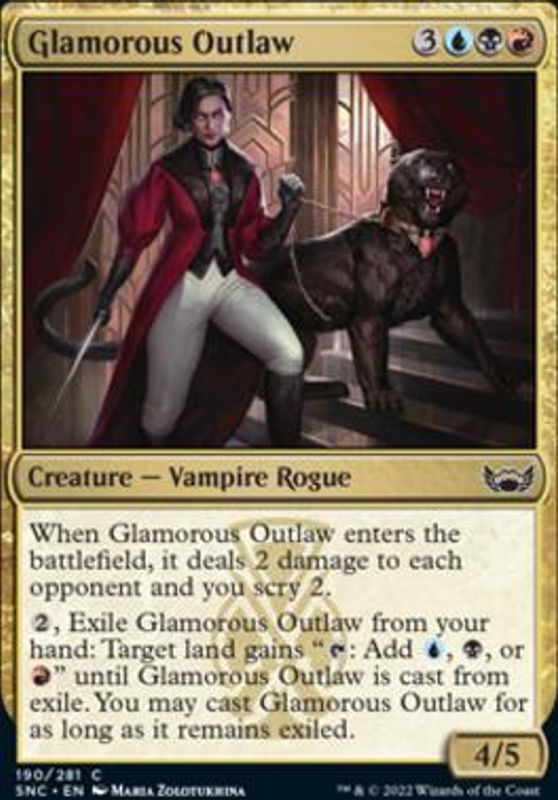 Glamorous Outlaw (foil)