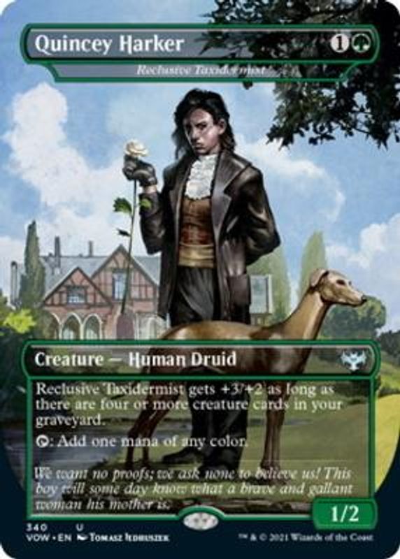Reclusive Taxidermist (Quincey Harker) (foil)