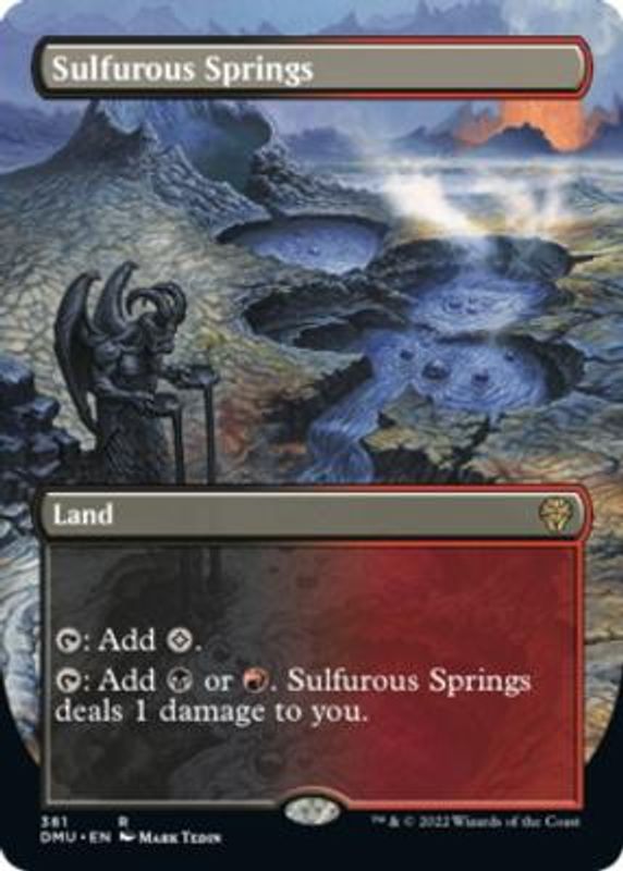 Sulfurous Springs (Borderless) (foil)