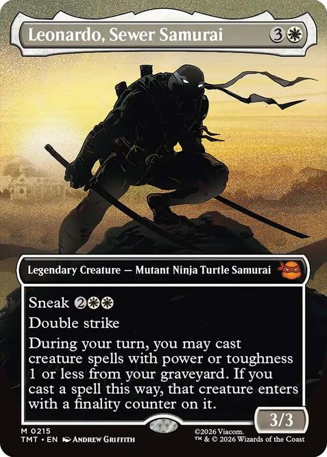 Hovedbilde Leonardo, Sewer Samurai ...