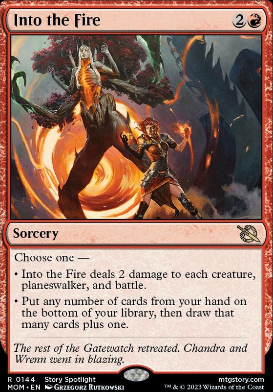 Into the Fire (foil)