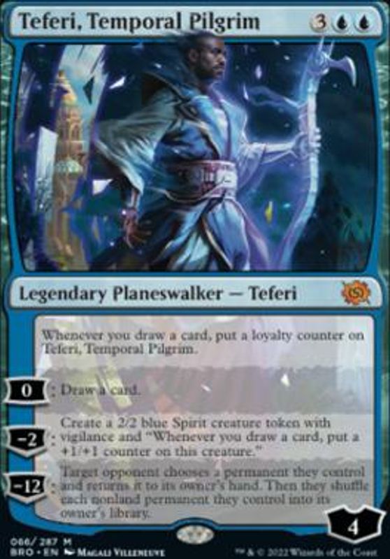Teferi, Temporal Pilgrim (foil)