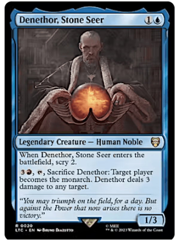 Denethor, Stone Seer