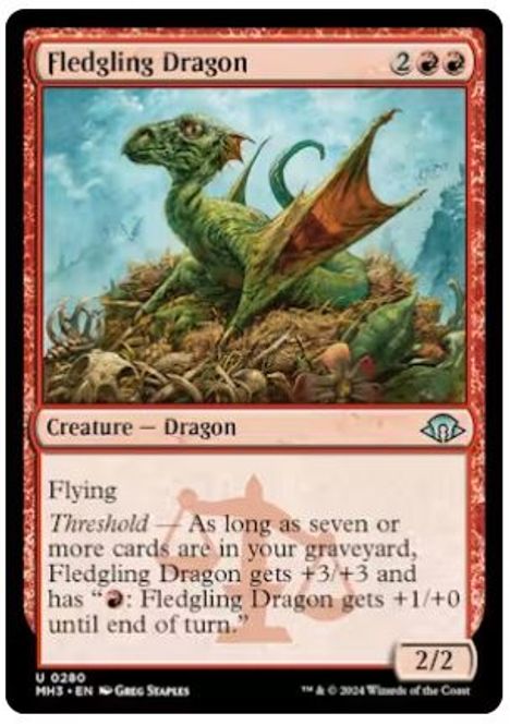 Hovedbilde Fledgling Dragon (Foil)