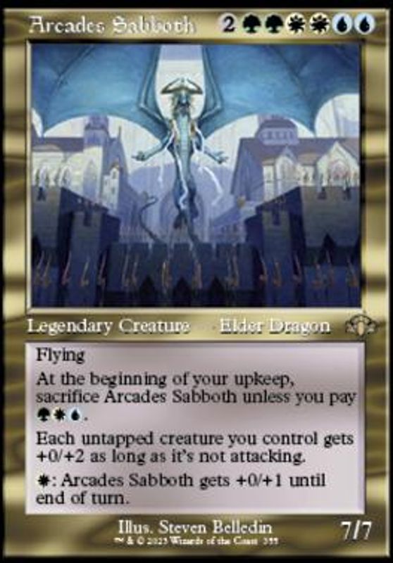 Arcades Sabboth (Retro Frame) (foil)