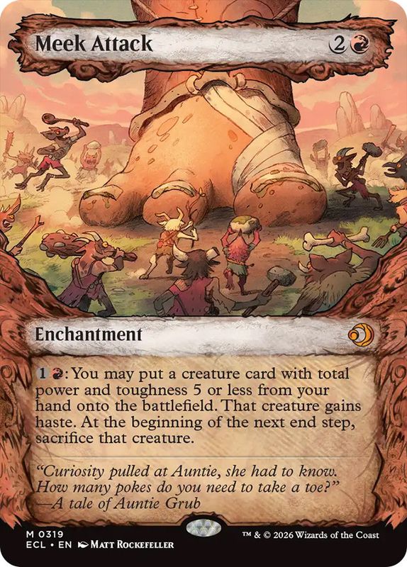 Meek Attack (showcase) (Foil)