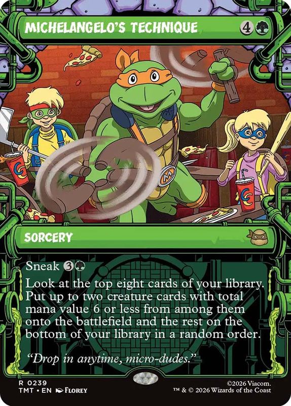 Michelangelo's Technique (Showcase)