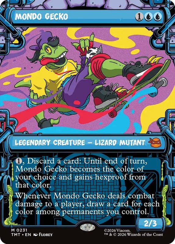 Mondo Gecko (Showcase) (Foil)