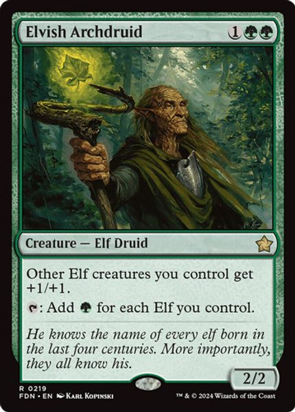 Hovedbilde Elvish Archdruid (Foil)
