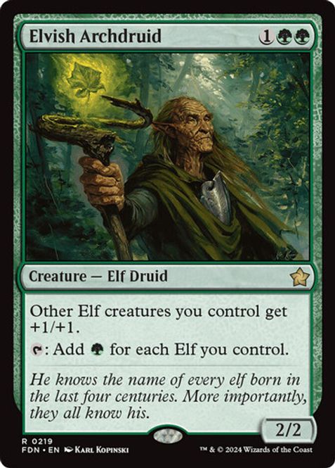 Hovedbilde Elvish Archdruid