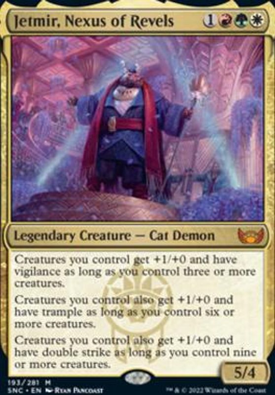 Jetmir, Nexus of Revels (foil)