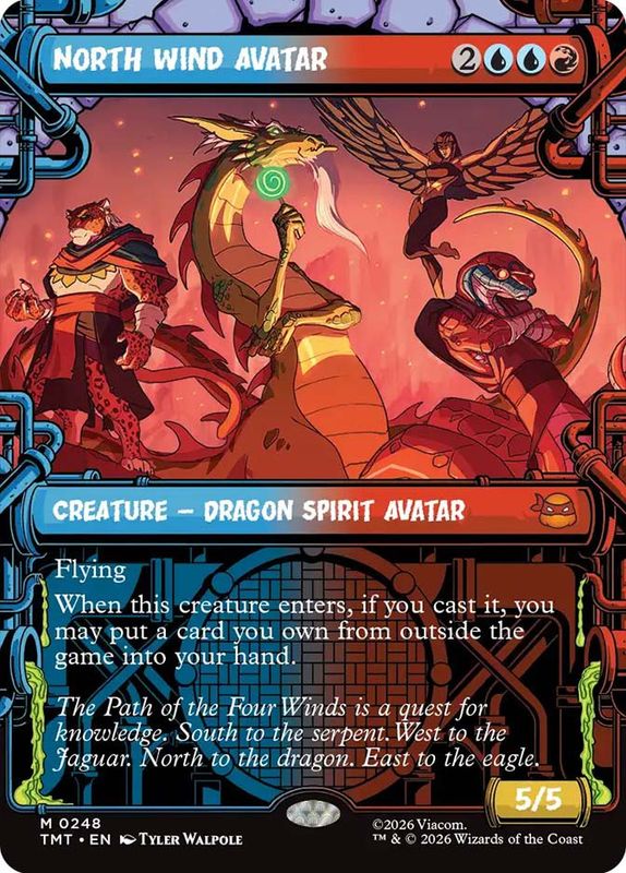 North Wind Avatar (Showcase) (Foil)