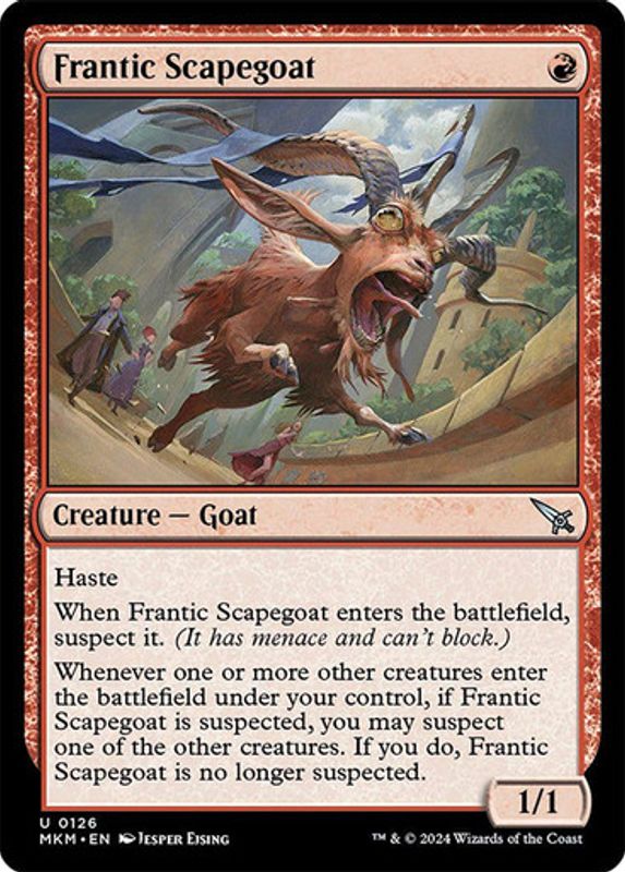 Frantic Scapegoat (Foil)