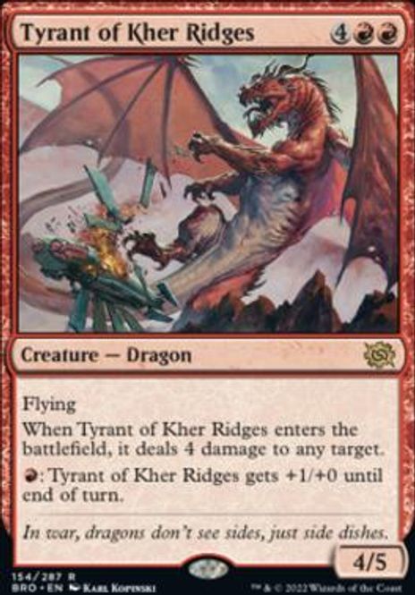Hovedbilde Tyrant of Kher Ridges (foil)