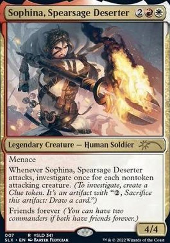 Sophina, Spearsage Deserter