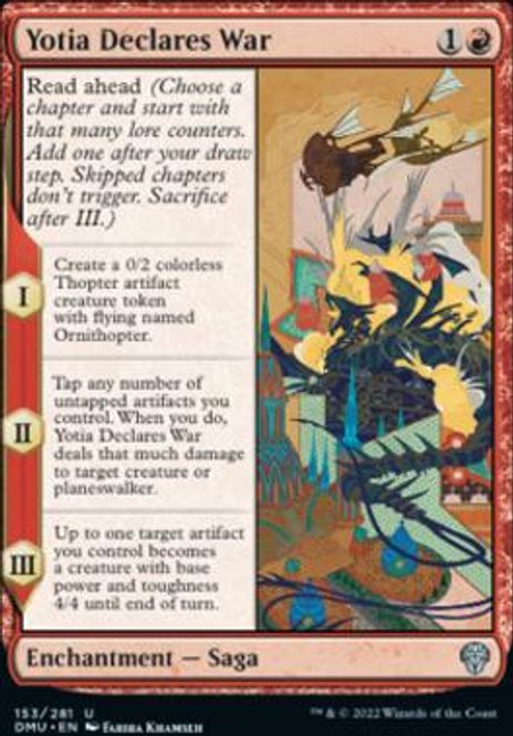 Hovedbilde Yotia Declares War (foil)