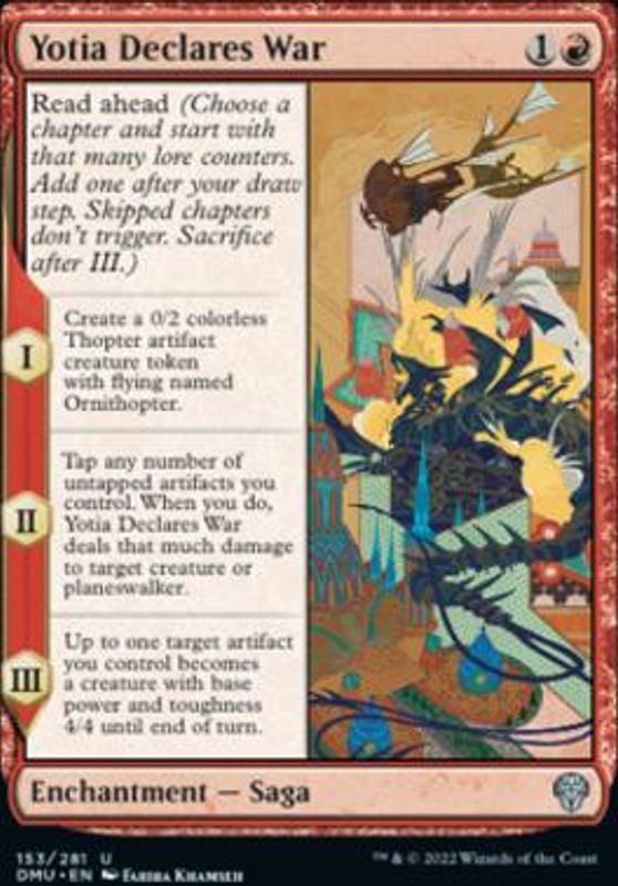 Yotia Declares War (foil)