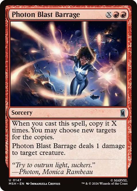 Hovedbilde Photon Blast Barrage (Foil)