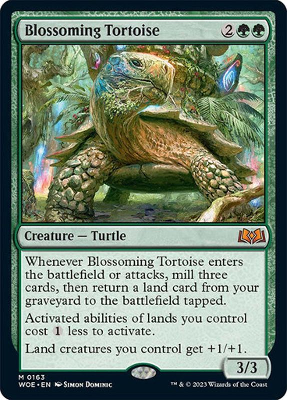Blossoming Tortoise (foil)