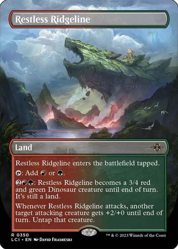 Restless Ridgeline (Borderless)