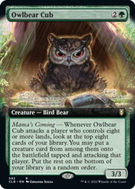 Hovedbilde Owlbear Cub (Extended Art)