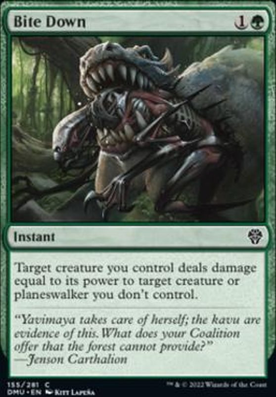 Bite Down (foil)