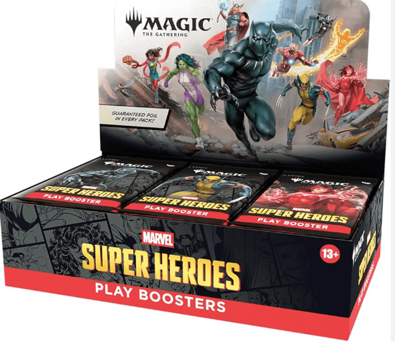 Marvel Super Heroes Play Booster Box