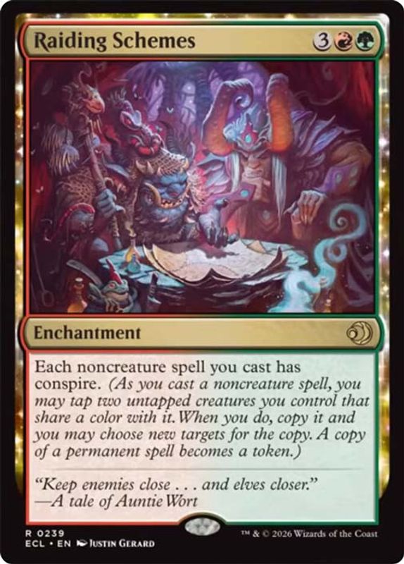 Raiding Schemes (Foil)