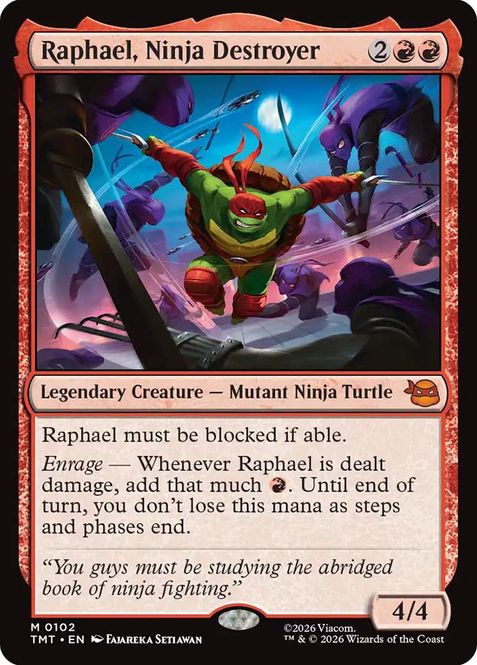 Hovedbilde Raphael, Ninja Destroyer
