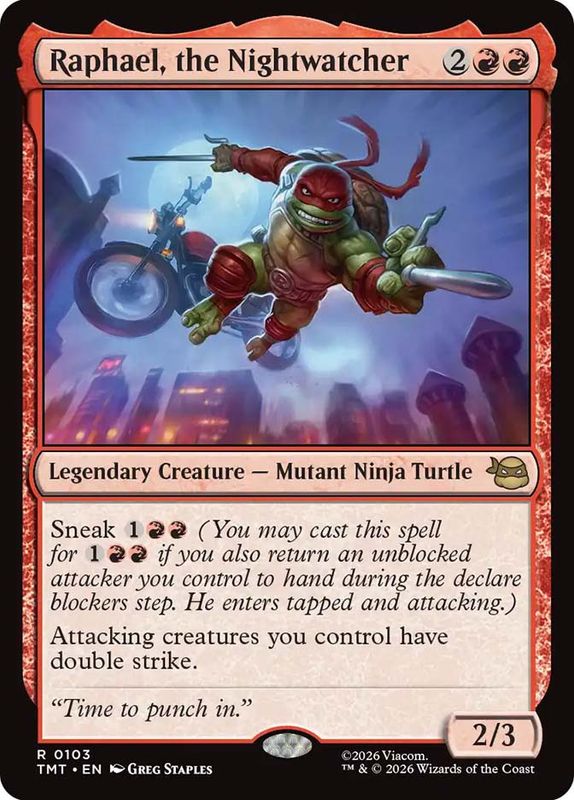 Raphael, the Nightwatcher (Foil)