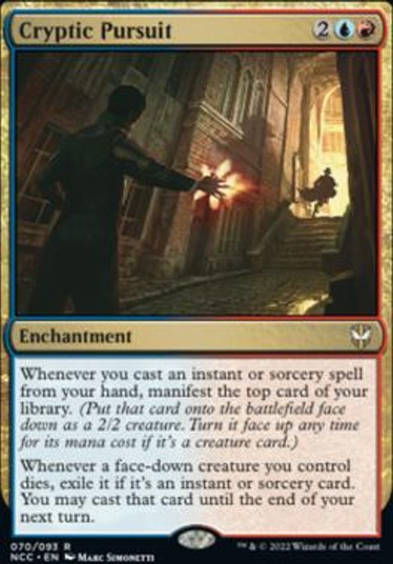 Cryptic Pursuit