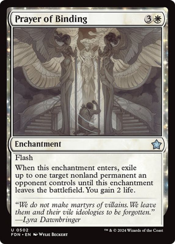 Prayer of Binding (Foil)