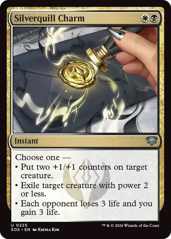 Silverquill Charm (Foil)