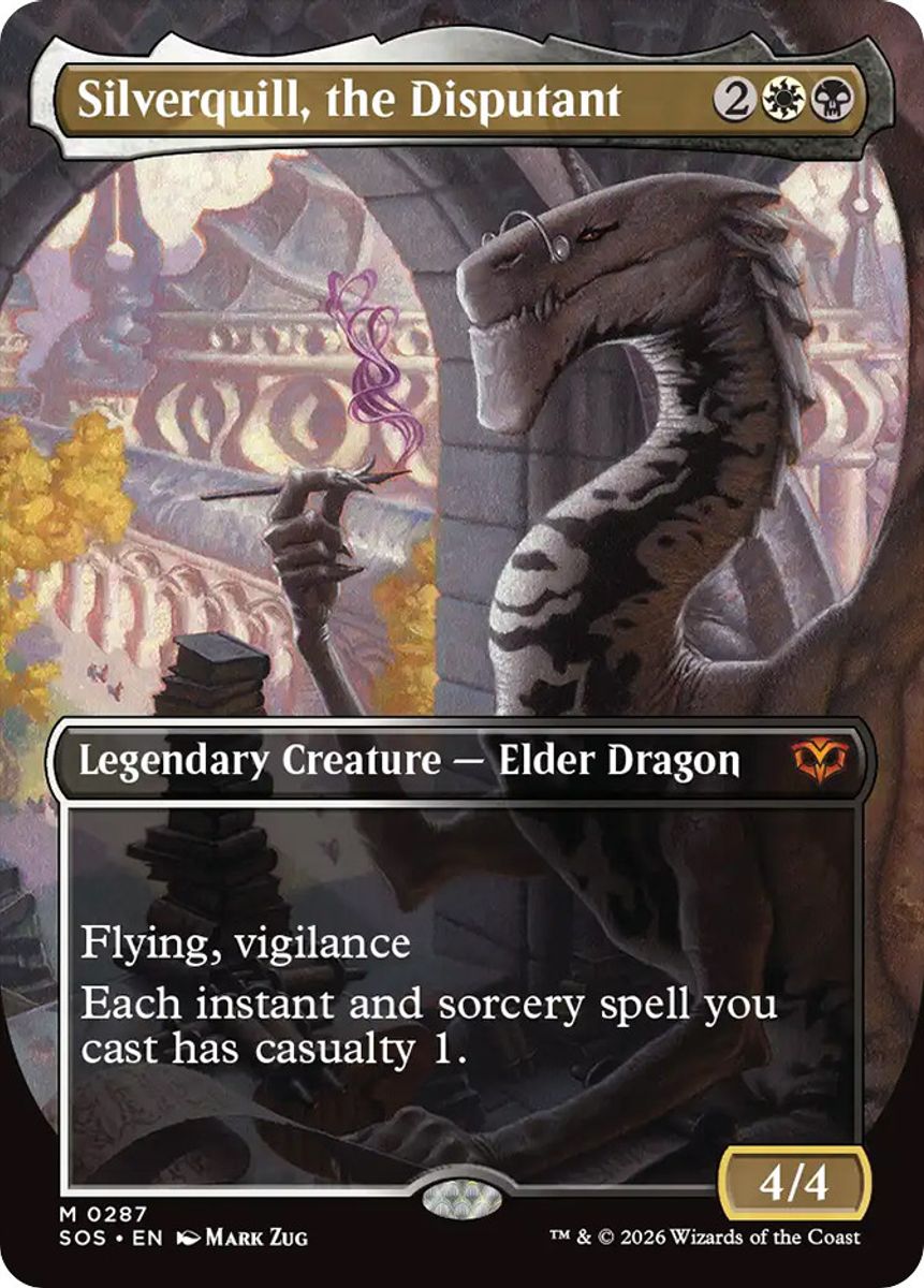 Silverquill, the Disputant (Borderless)