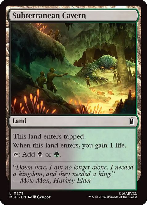 Hovedbilde Subterranean Cavern (Foil)