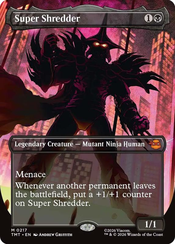 Super Shredder (Borderless) (Foil)