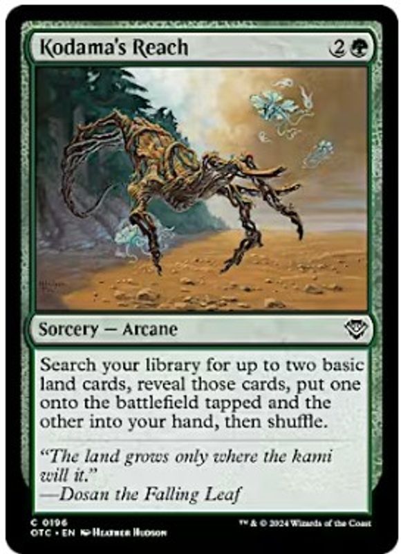 Kodama's Reach