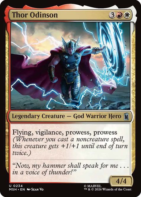 Hovedbilde Thor Odinson (Foil)