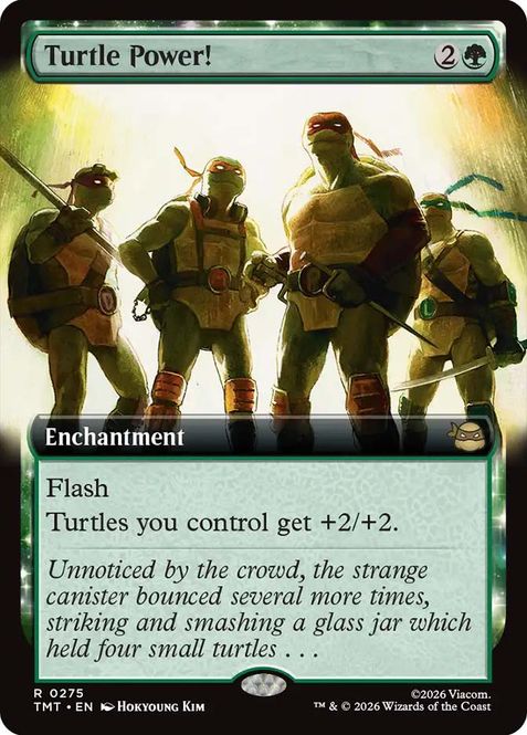 Hovedbilde Turtle Power! (Extended Art) ...