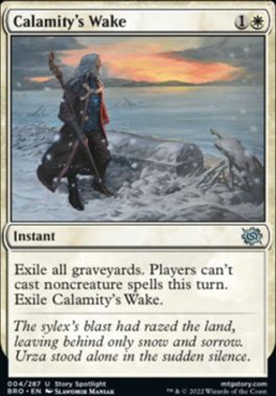 Calamity's Wake (foil)