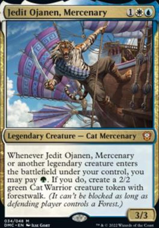 Jedit Ojanen, Mercenary (foil)
