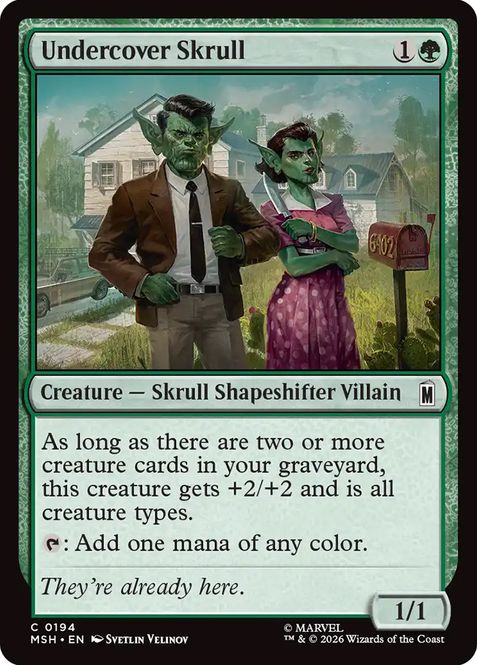 Hovedbilde Undercover Skrull (Foil)