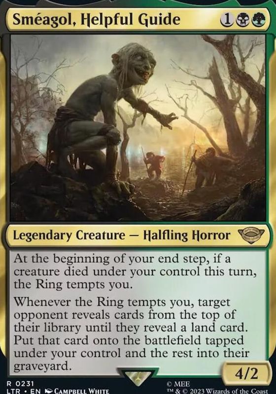 Smeagol, Helpful Guide (foil)