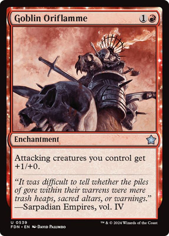 Goblin Oriflamme (Foil)