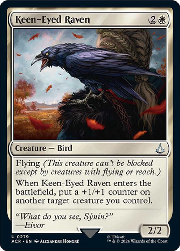 Keen-Eyed Raven (Foil)