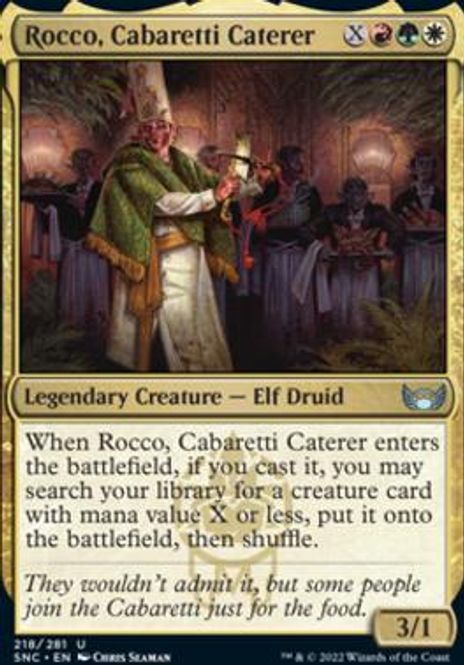 Hovedbilde Rocco, Cabaretti Caterer ...