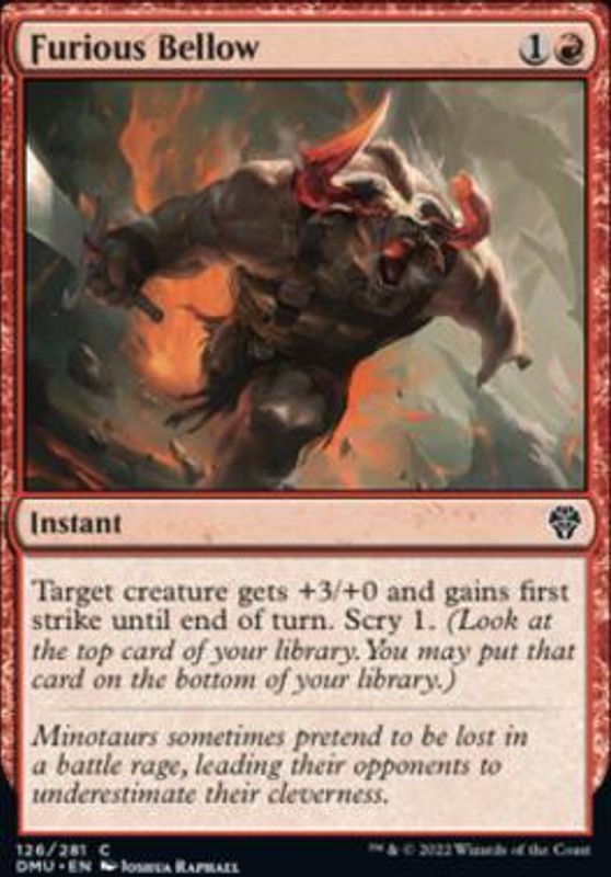 Furious Bellow (foil)