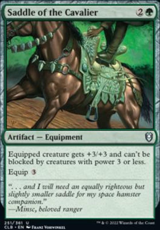 Saddle of the Cavalier (foil)