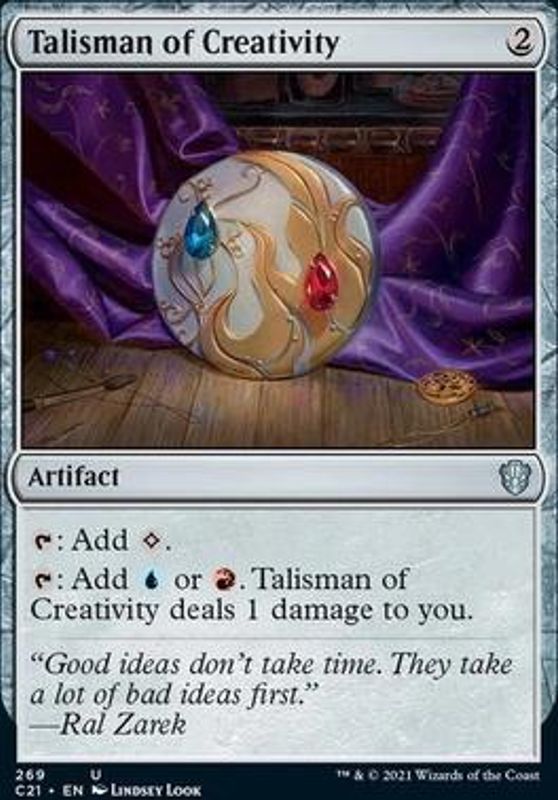 Talisman of Creativity