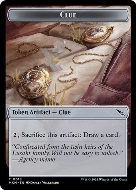 Hovedbilde Clue Token (0018)
